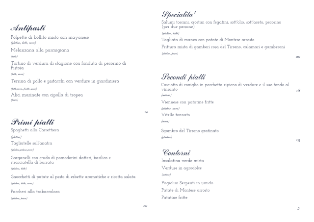PDF Menu page 2