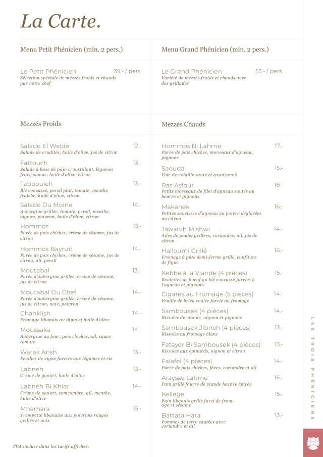 PDF Menu page 2