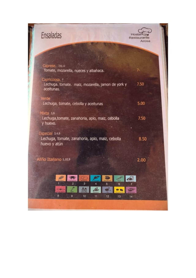 PDF Menu page 2