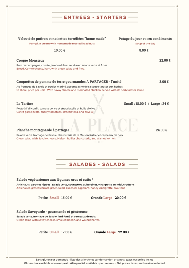 PDF Menu page 2