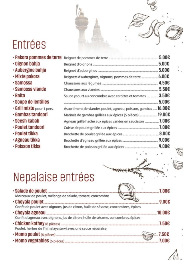 PDF Menu page 2