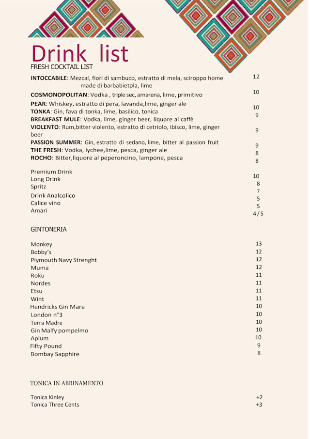 PDF Menu page 2