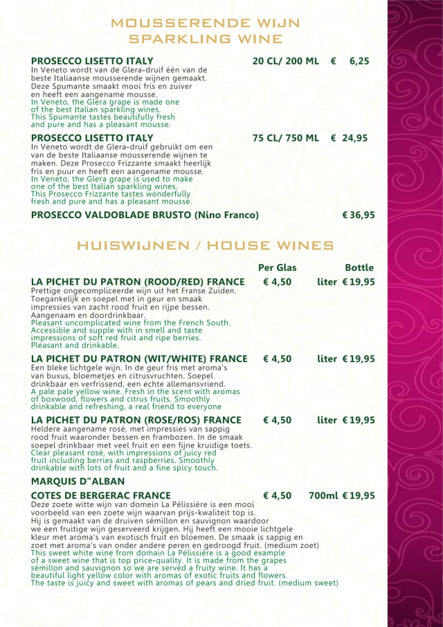 PDF Menu page 2