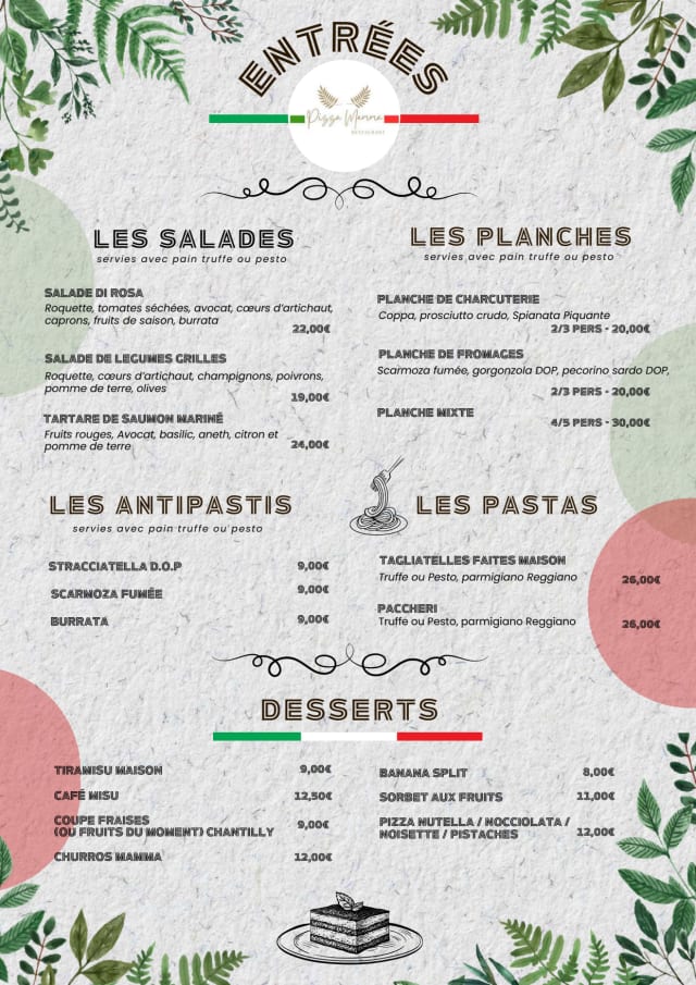 PDF Menu page 2