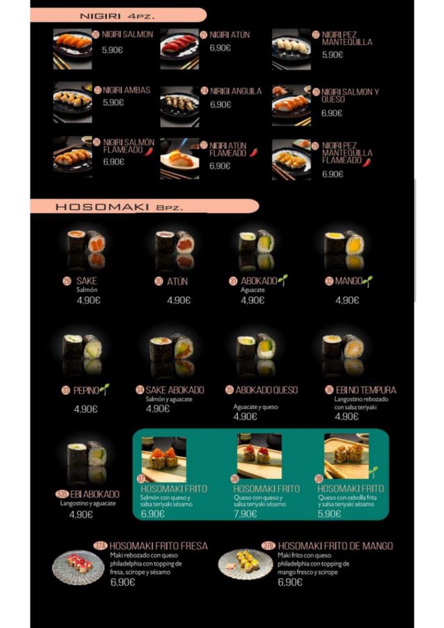 PDF Menu page 2