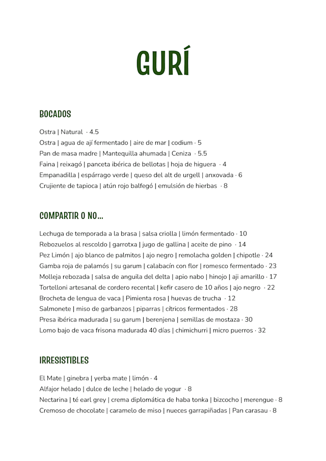 PDF Menu page 2