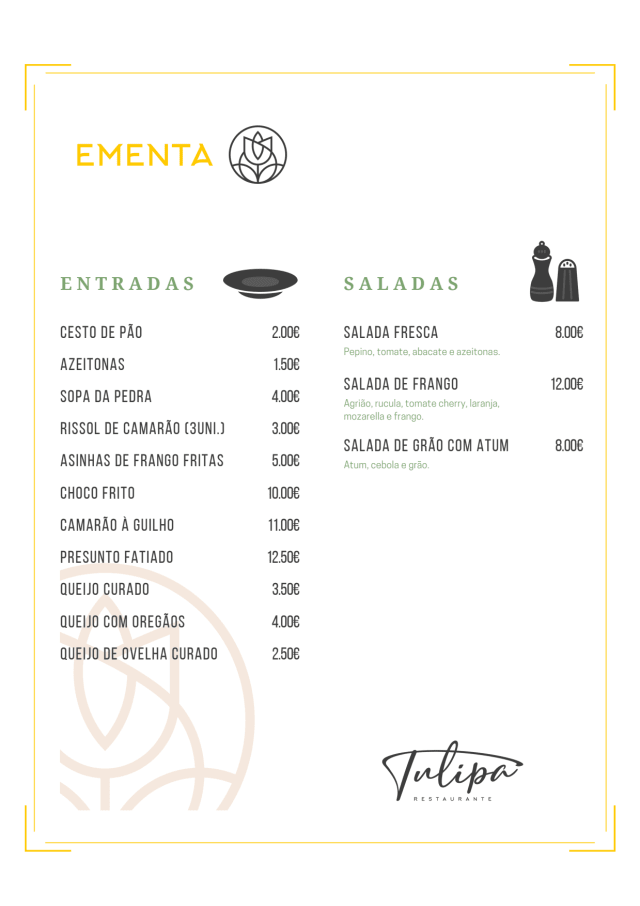 PDF Menu page 2