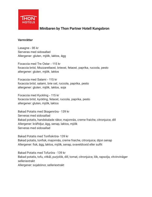 PDF Menu page 2