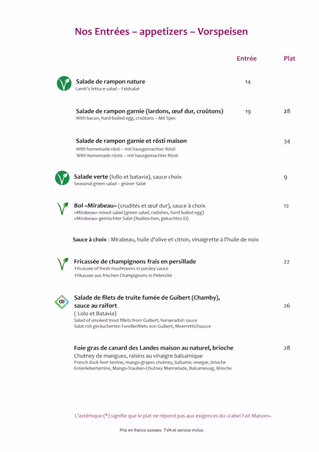 PDF Menu page 2