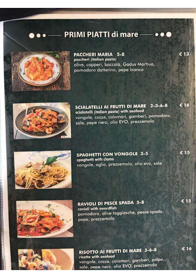 PDF Menu page 2