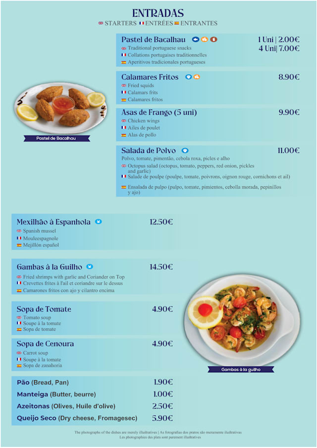 PDF Menu page 2
