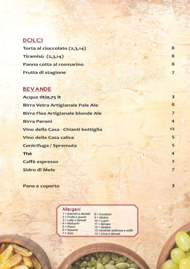 PDF Menu page 2