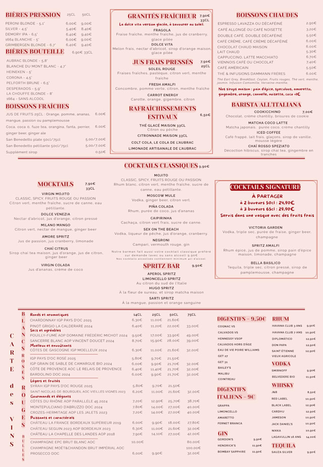 PDF Menu page 2