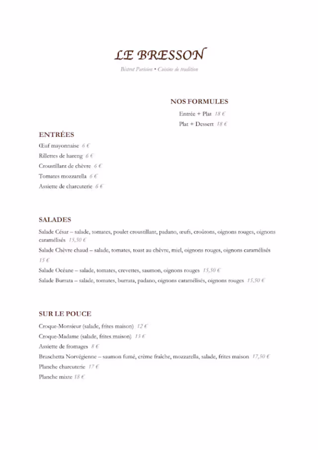 PDF Menu page 2