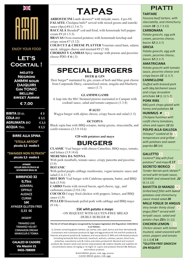 PDF Menu page 2