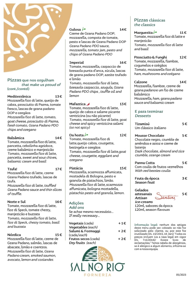 PDF Menu page 2