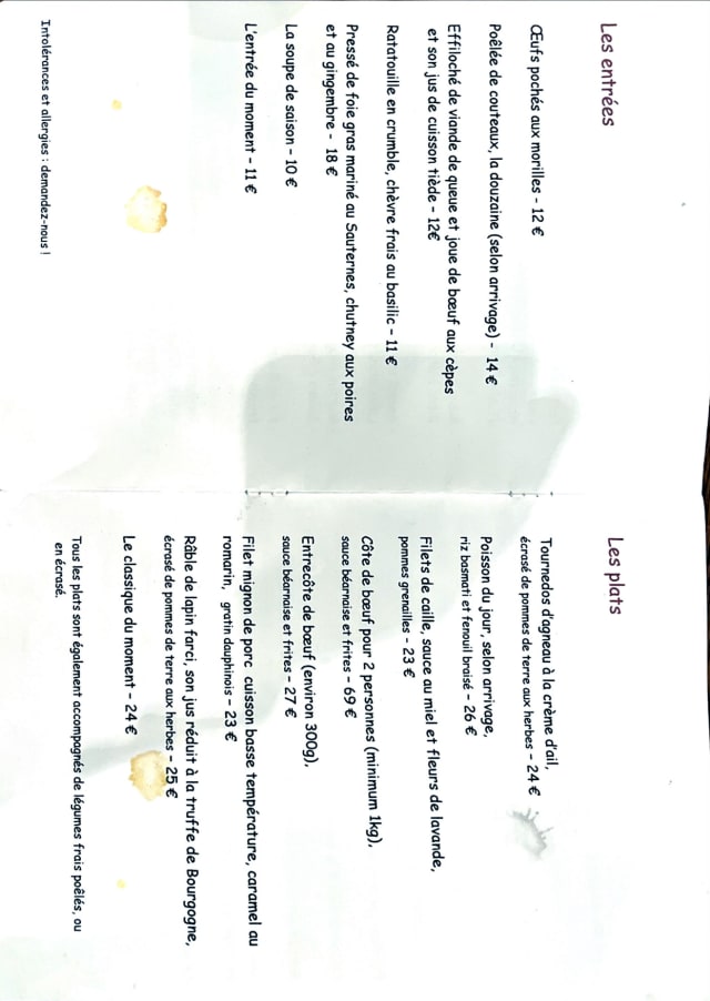 PDF Menu page 2