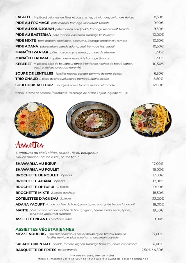 PDF Menu page 2