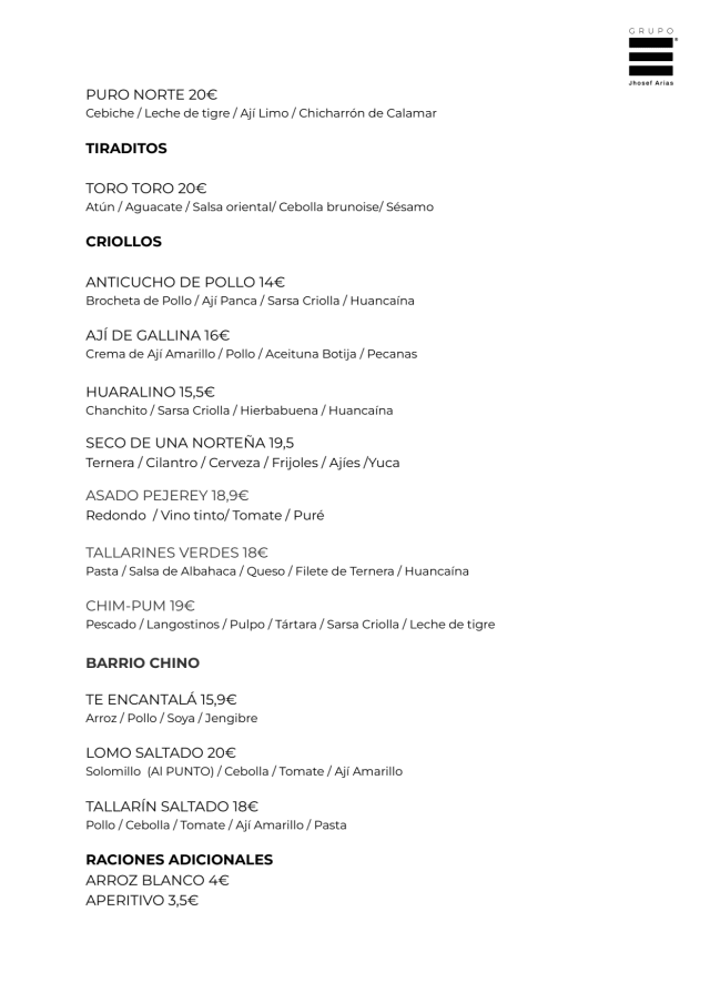 PDF Menu page 2