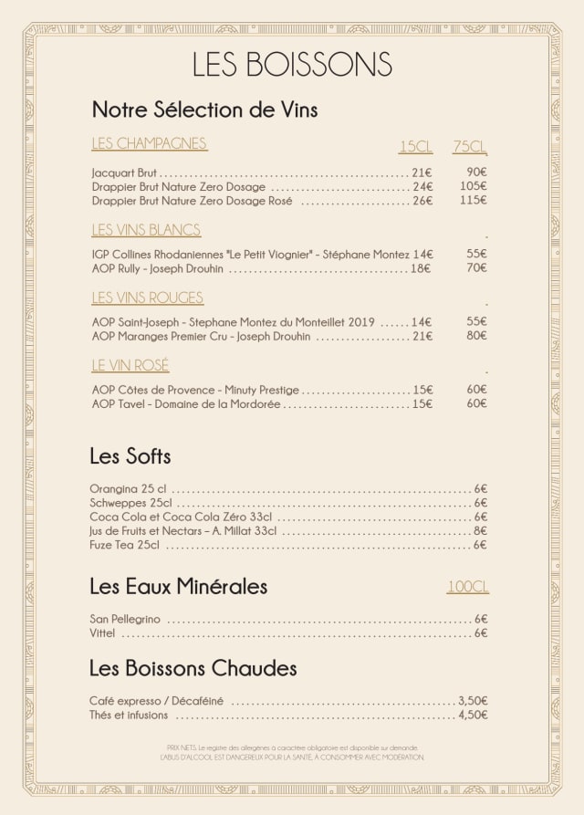PDF Menu page 2