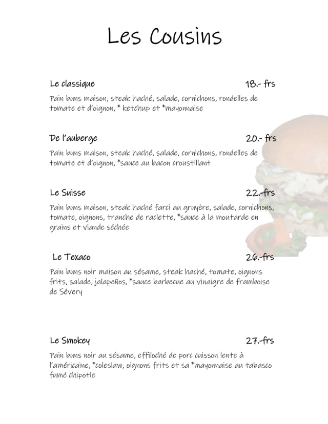 PDF Menu page 2