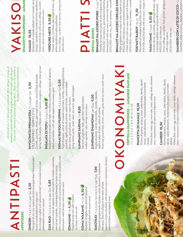 PDF Menu page 2