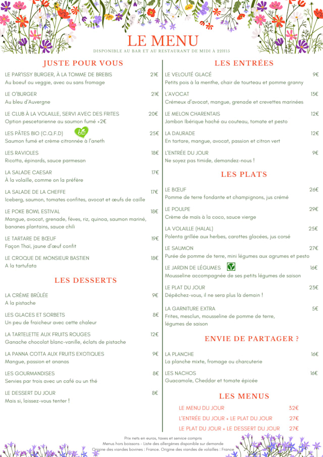 PDF Menu page 2