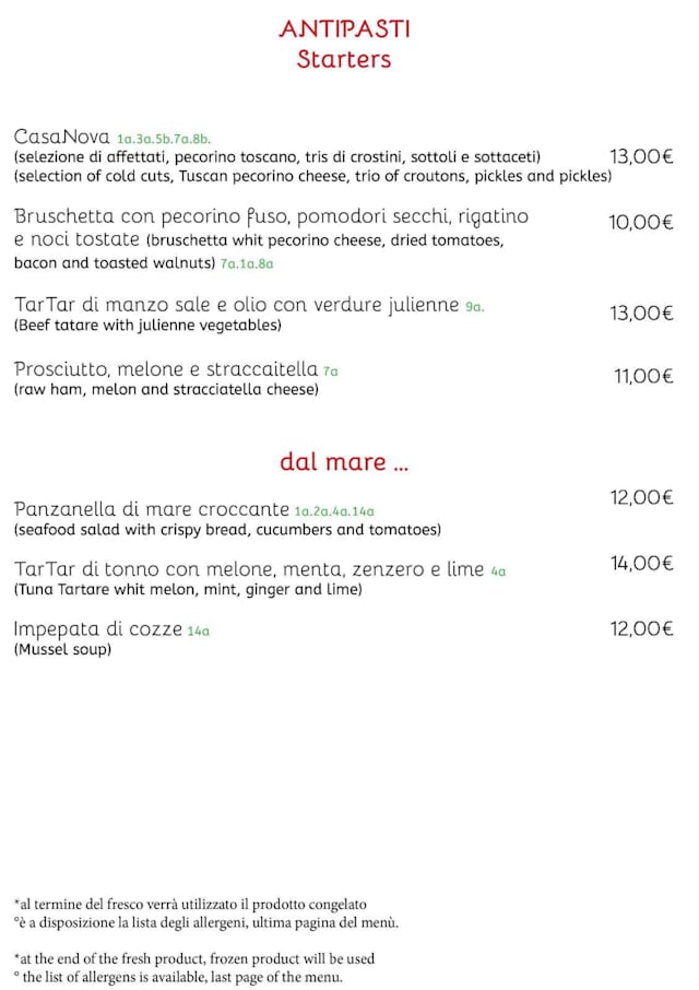 PDF Menu page 2