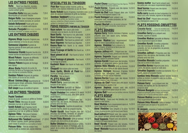 PDF Menu page 2
