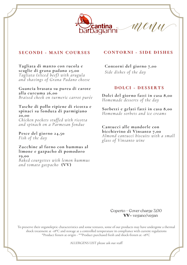 PDF Menu page 2