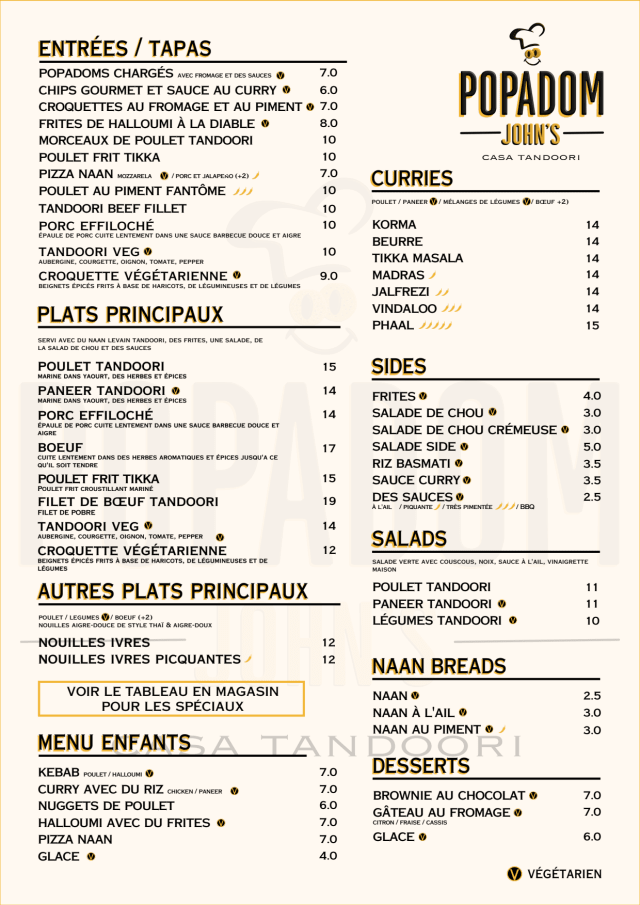 PDF Menu page 2