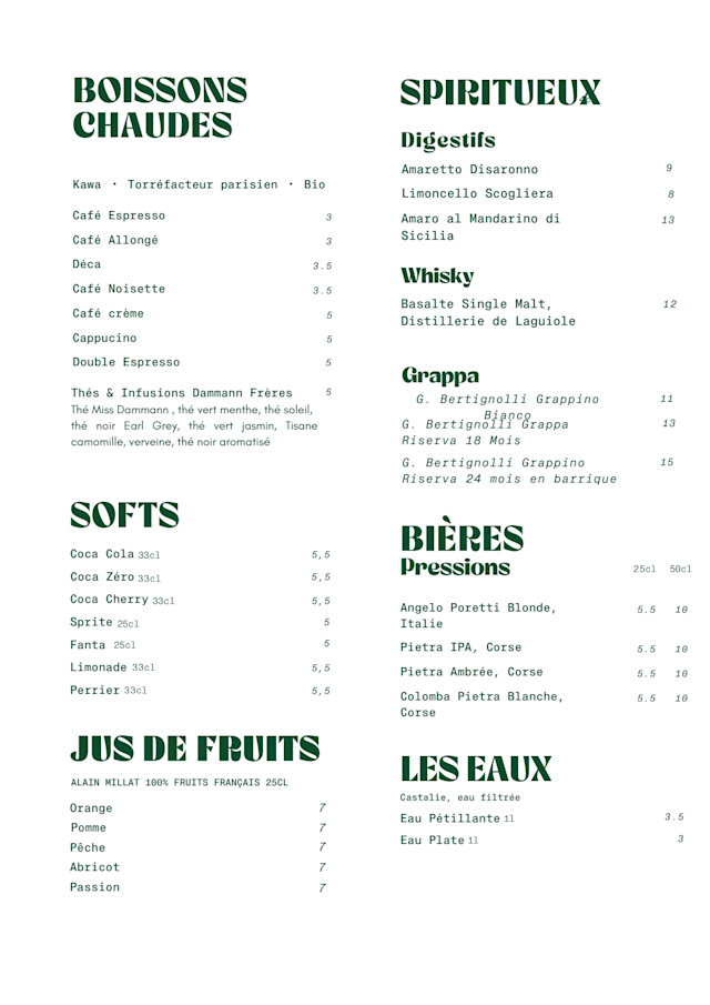 PDF Menu page 2
