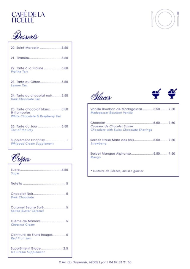 PDF Menu page 2