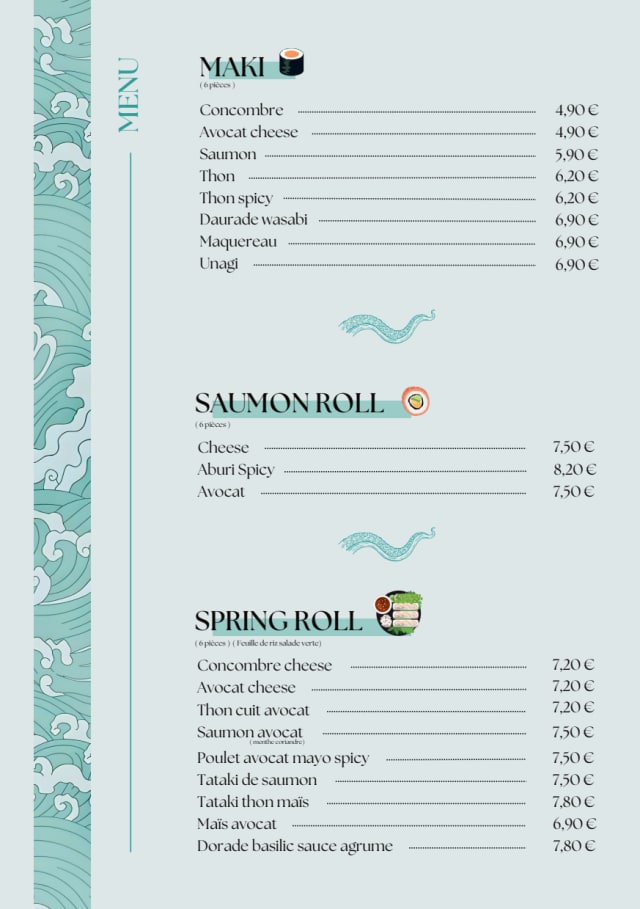 PDF Menu page 2