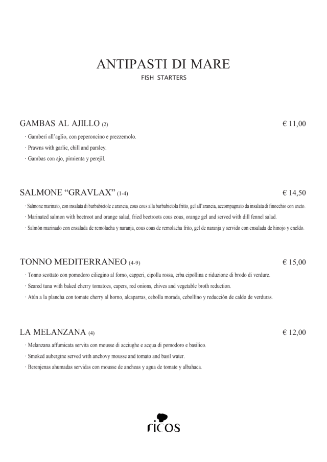 PDF Menu page 2