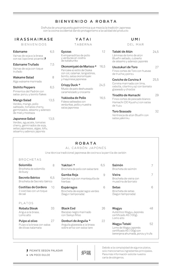 PDF Menu page 2