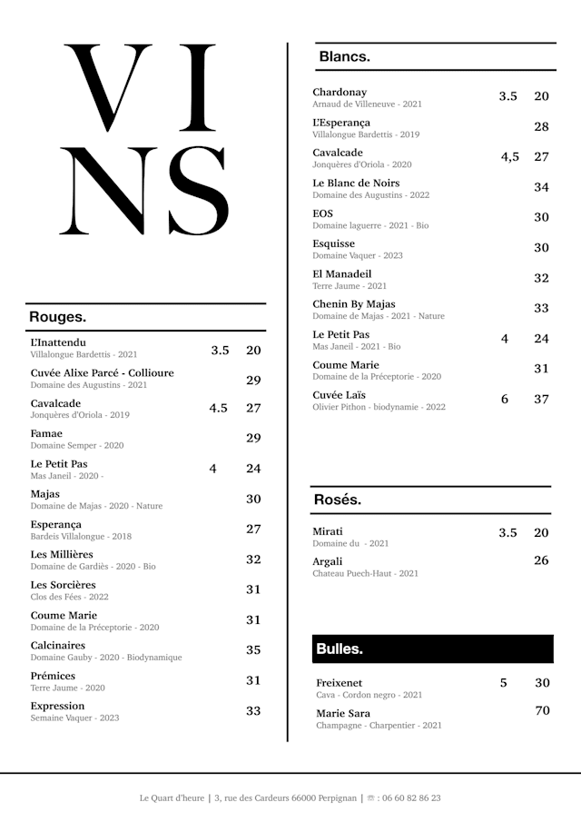 PDF Menu page 2