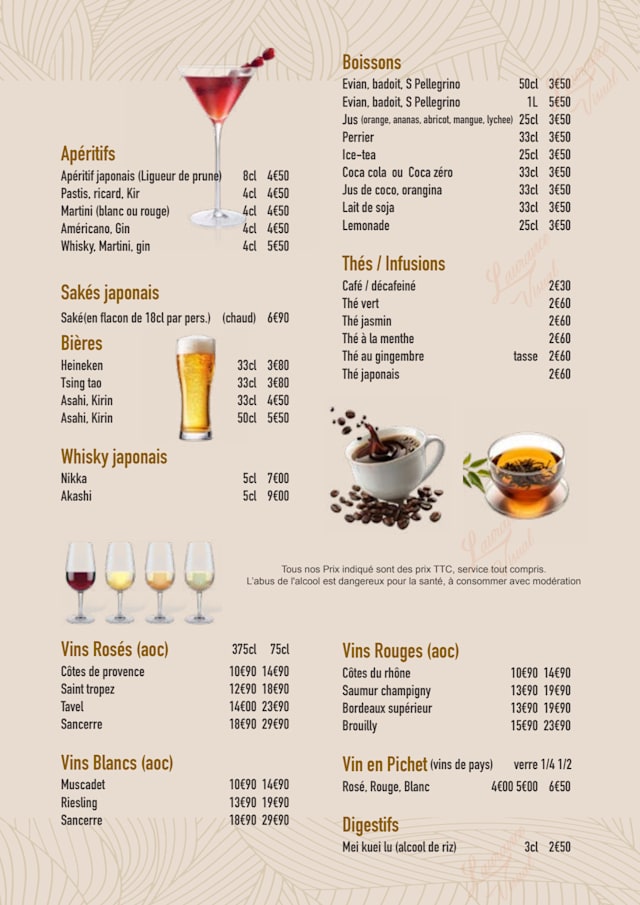 PDF Menu page 2