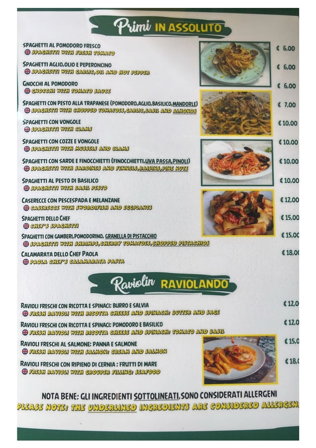 PDF Menu page 2