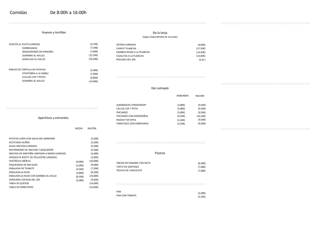 PDF Menu page 2