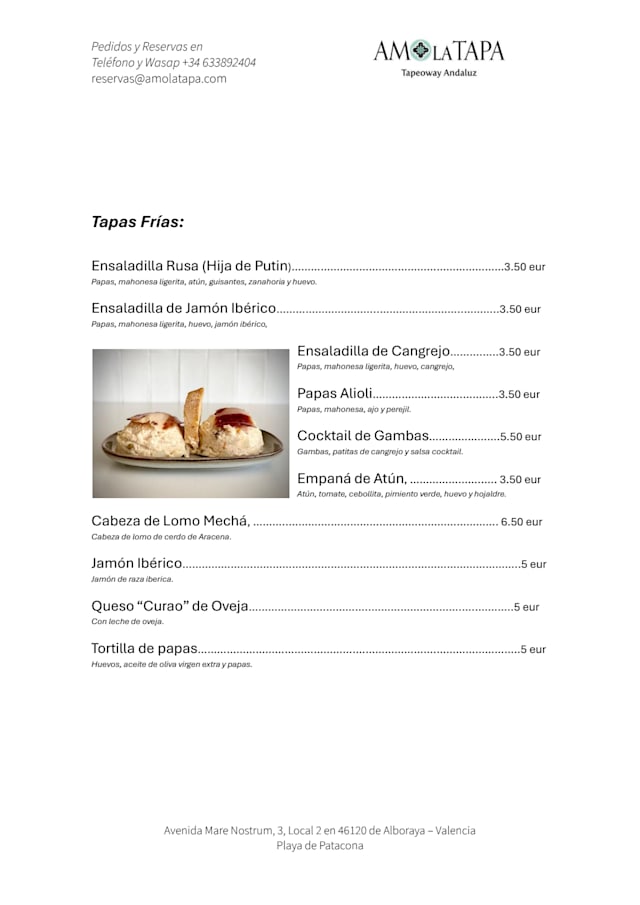 PDF Menu page 2
