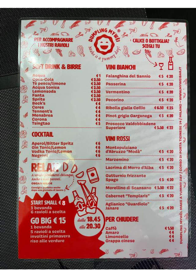 PDF Menu page 2