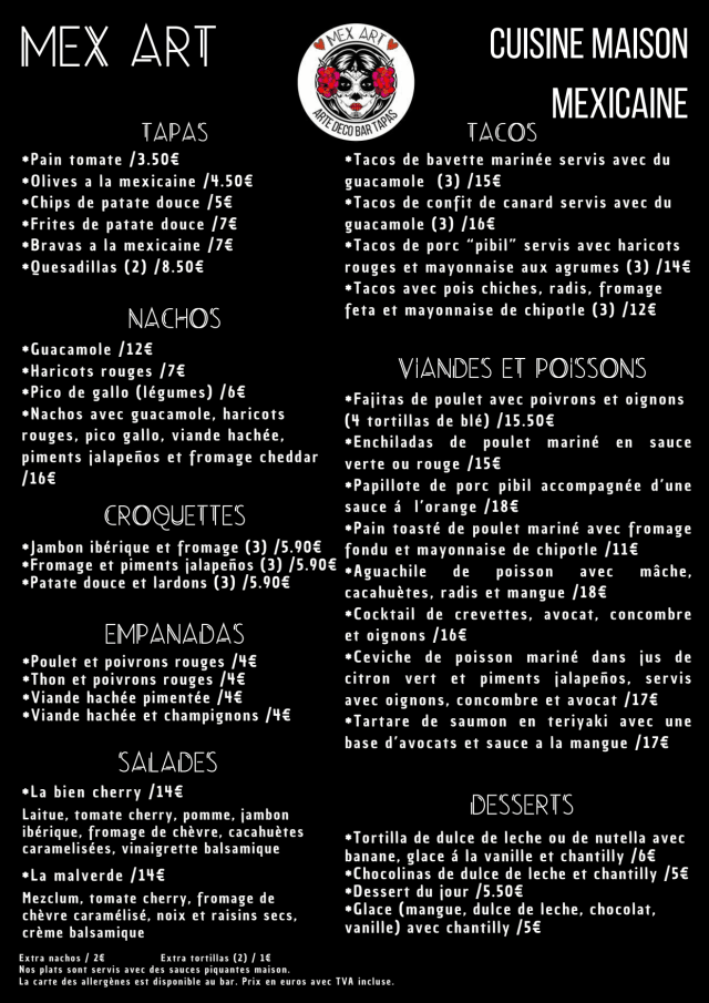 PDF Menu page 2