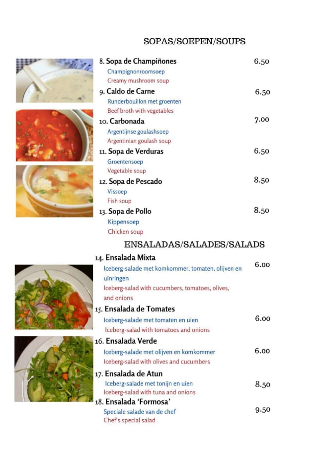 PDF Menu page 2