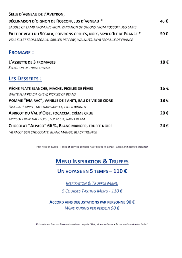 PDF Menu page 2