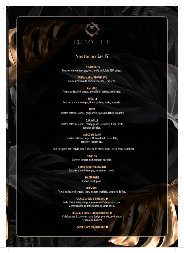 PDF Menu page 2
