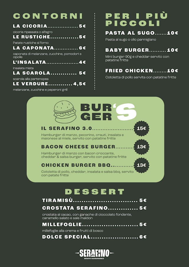 PDF Menu page 2