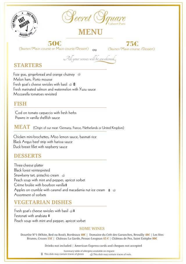 PDF Menu page 2