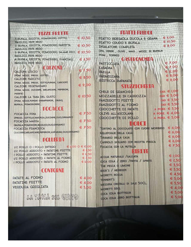 PDF Menu page 2