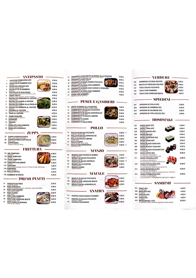 PDF Menu page 2